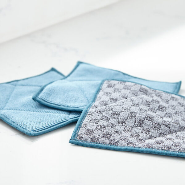 Norwex EnviroScrub Cleaning Cloth Graphite/Teal