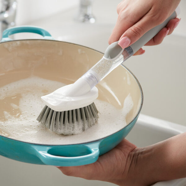 Norwex Soap-Dispensing Kitchen Scrub Brush