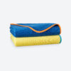 Norwex Kids Towel, Royal Blue With Orange Trim