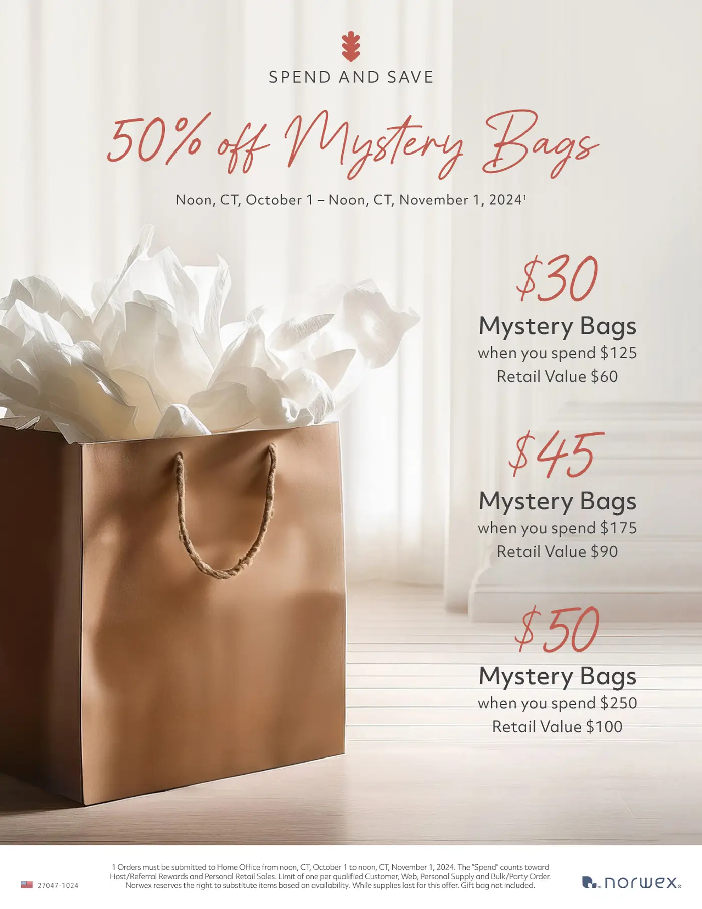 Norwex October 2024 Mystery Bundles | Spend & Save