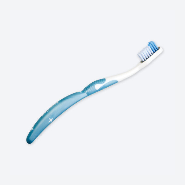 Norwex Adult Silver Care Toothbrush (with refill) - Light Blue Medium